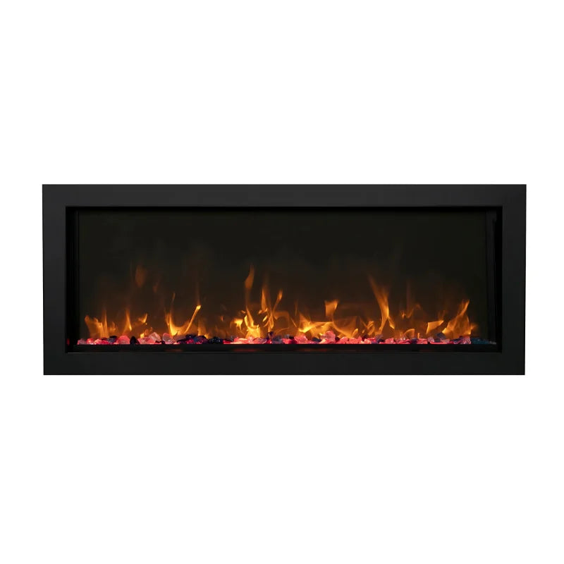 Amantii Panorama 88" Slim Built-in Indoor/Outdoor Linear Electric Fireplace