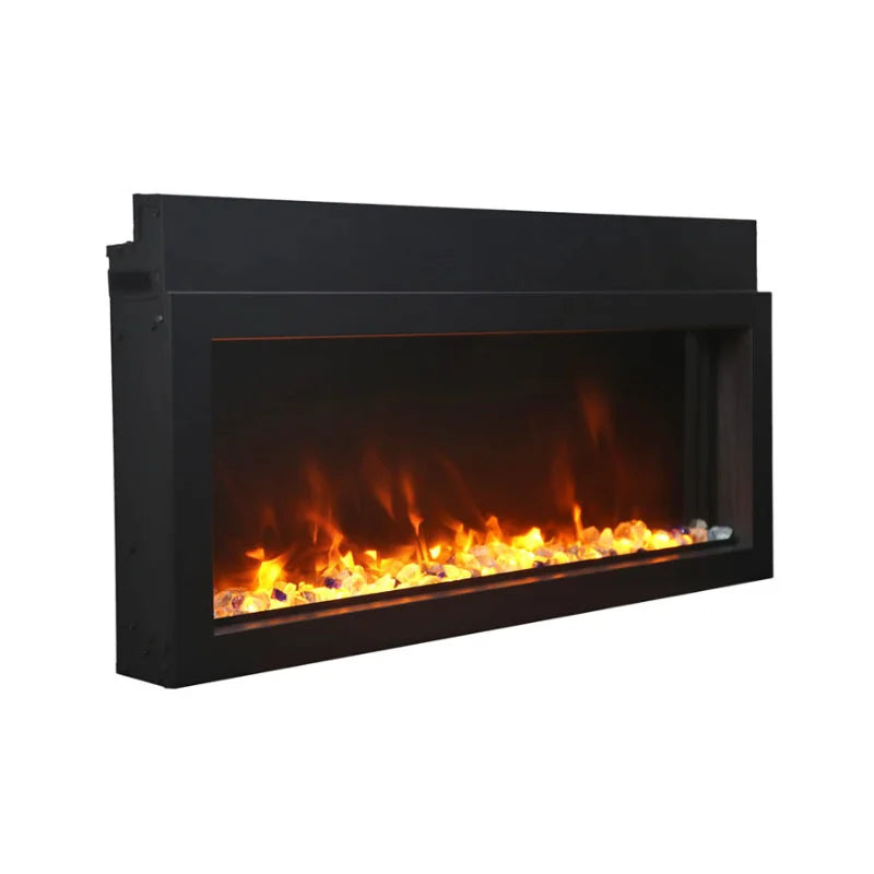 Amantii Panorama 50 " Extra Slim Built-in Indoor/Outdoor Linear Electric Fireplace