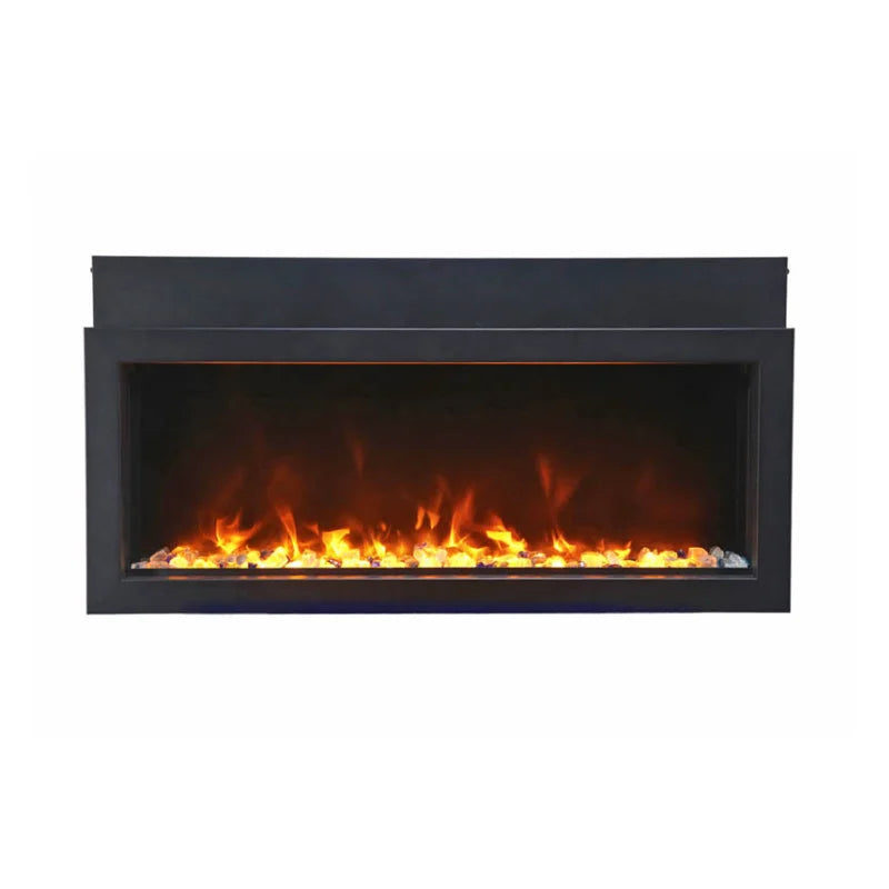 Amantii Panorama 40 " Extra Slim Built-in Indoor/Outdoor Linear Electric Fireplace