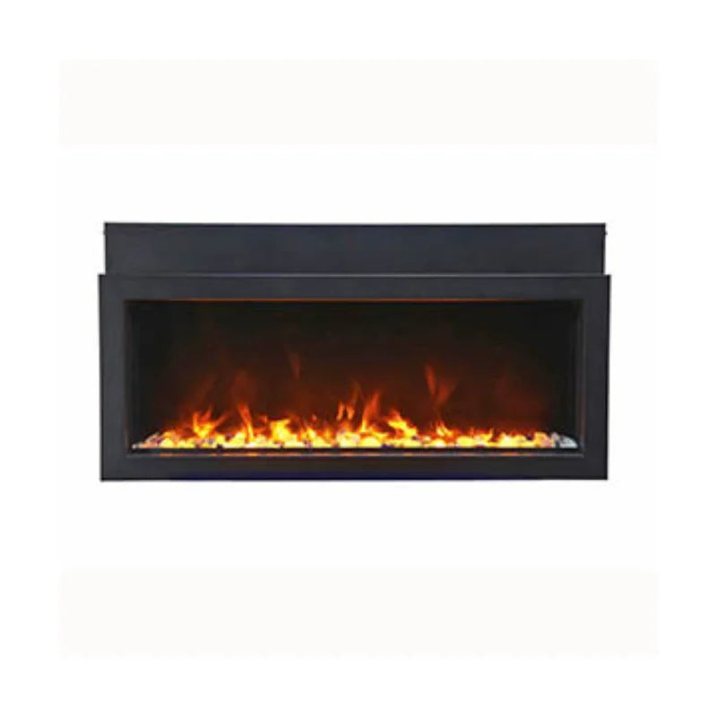 Amantii Panorama 40 " Extra Slim Built-in Indoor/Outdoor Linear Electric Fireplace