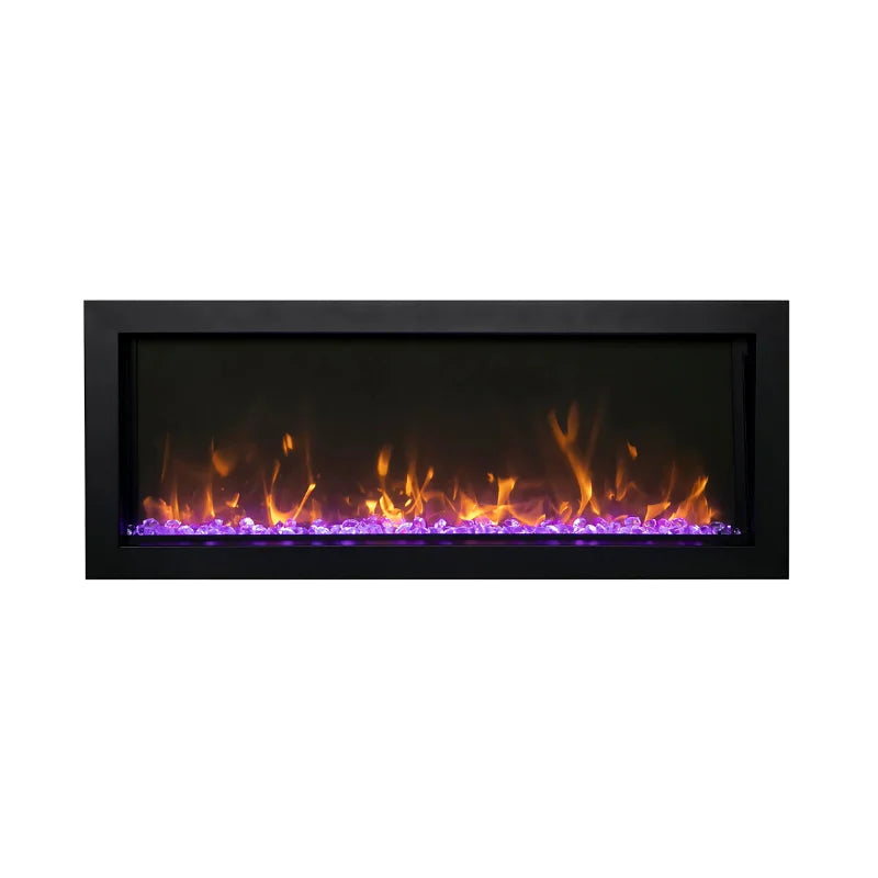 Amantii Panorama 60" Slim Built-in Indoor/Outdoor Linear Electric Fireplace