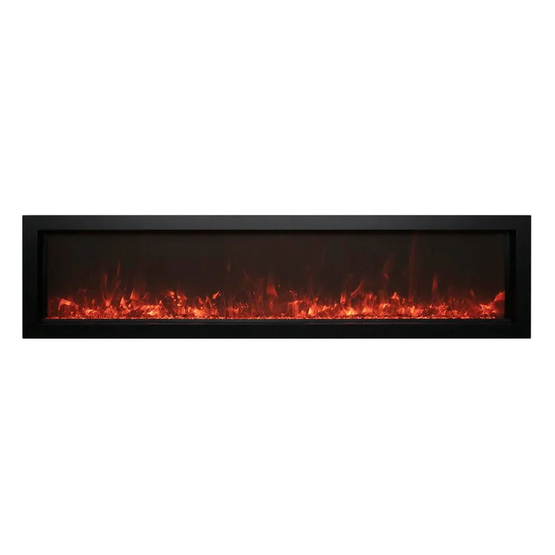 Amantii Panorama 60 " Extra Slim Built-in Indoor/Outdoor Linear Electric Fireplace