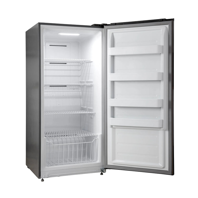 Forno Rizzuto 28" Freestanding Convertible Freezer in Stainless Steel, 13.8 cu.ft. Capacity, Quick Freeze, FFFFD1933-28RS - Product Image