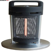 Portable heater with visible brand 'EnerG+' on a white background