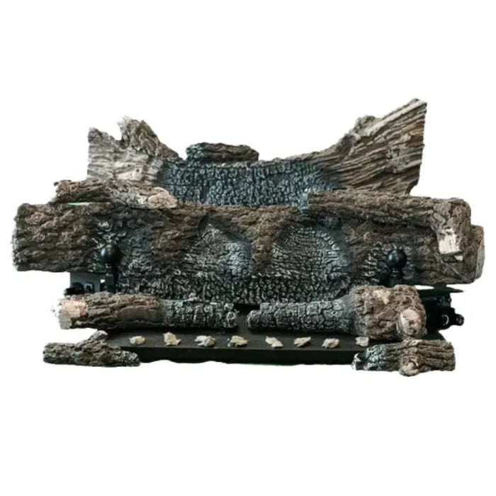 Buck Stove EmberVision Series 200 Oak Gas Logs - 30" includes On/Off Remote