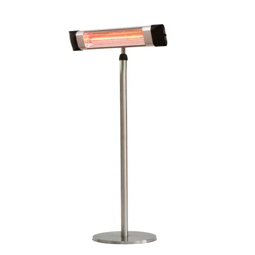 Infrared patio heater on a white background