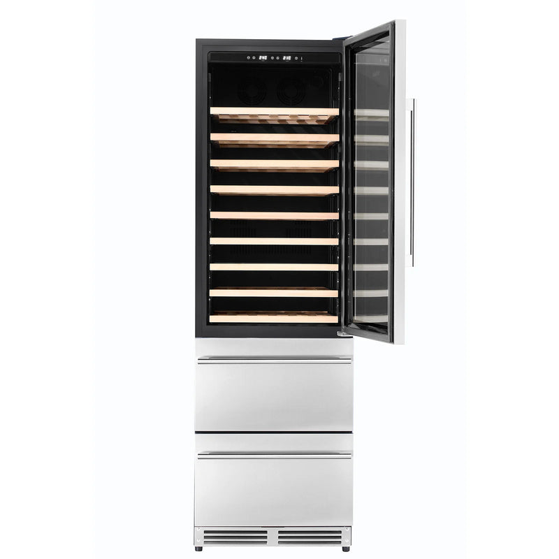 Kucht 23.5" Dual Zone Wine & Beverage Cooler, K510WB