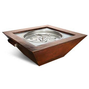 HPC Fire Inspired Copper Bowl Series – Hammered Sedona Model 24 VAC Natural Gas with hand-hammered copper finish and 24 VAC ignition system.
